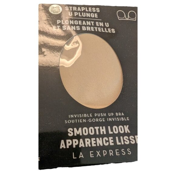 NEW LA Express Strapless U Plunge Bra | Size C - Picture 2 of 4